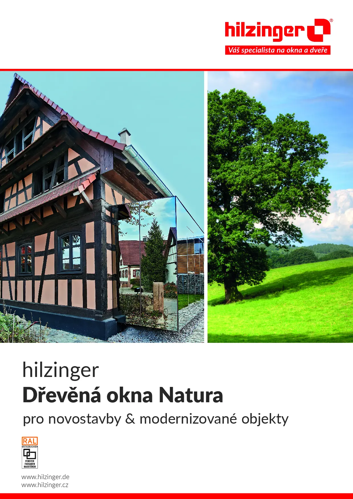 Drevena okna natura hilzinger