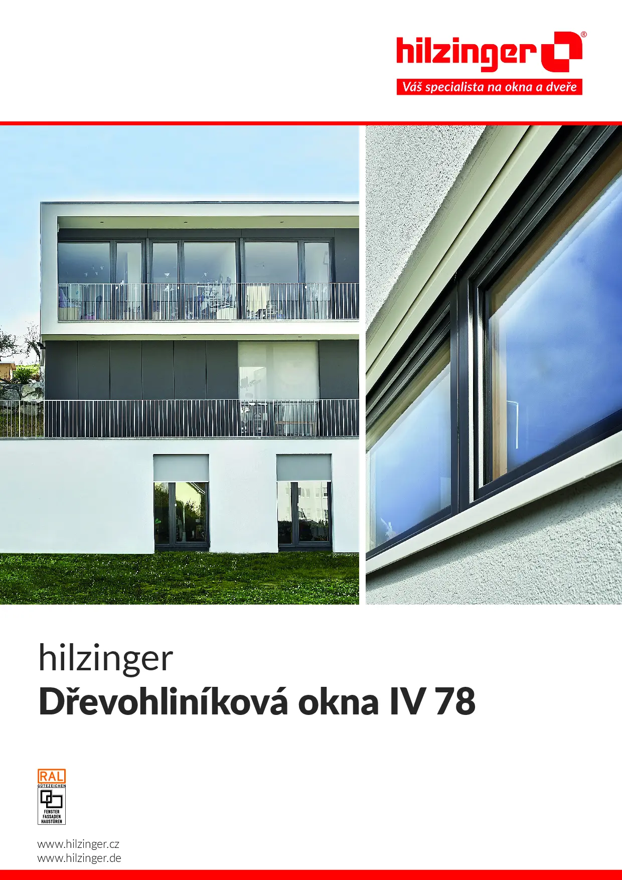 Drevohlinikova okna hilzinger