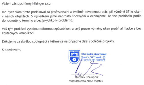 Referenční text oÚ mostek